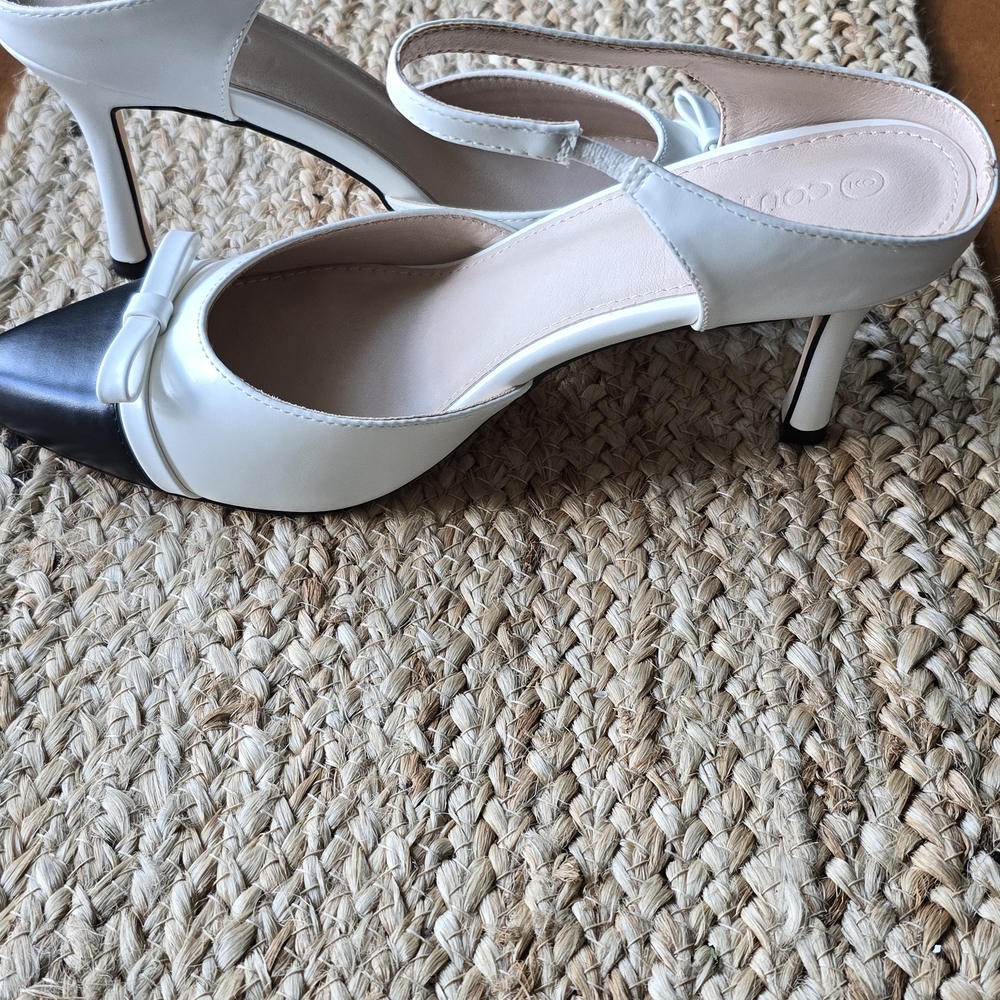 Coutgo Womens Mules Heels - Picture 6 of 8